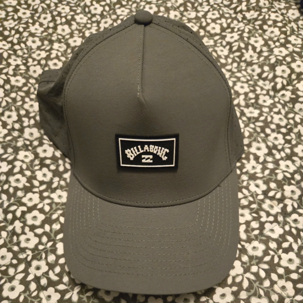Billabong Greyish green Ionian Trucker Baseball Cap NWT